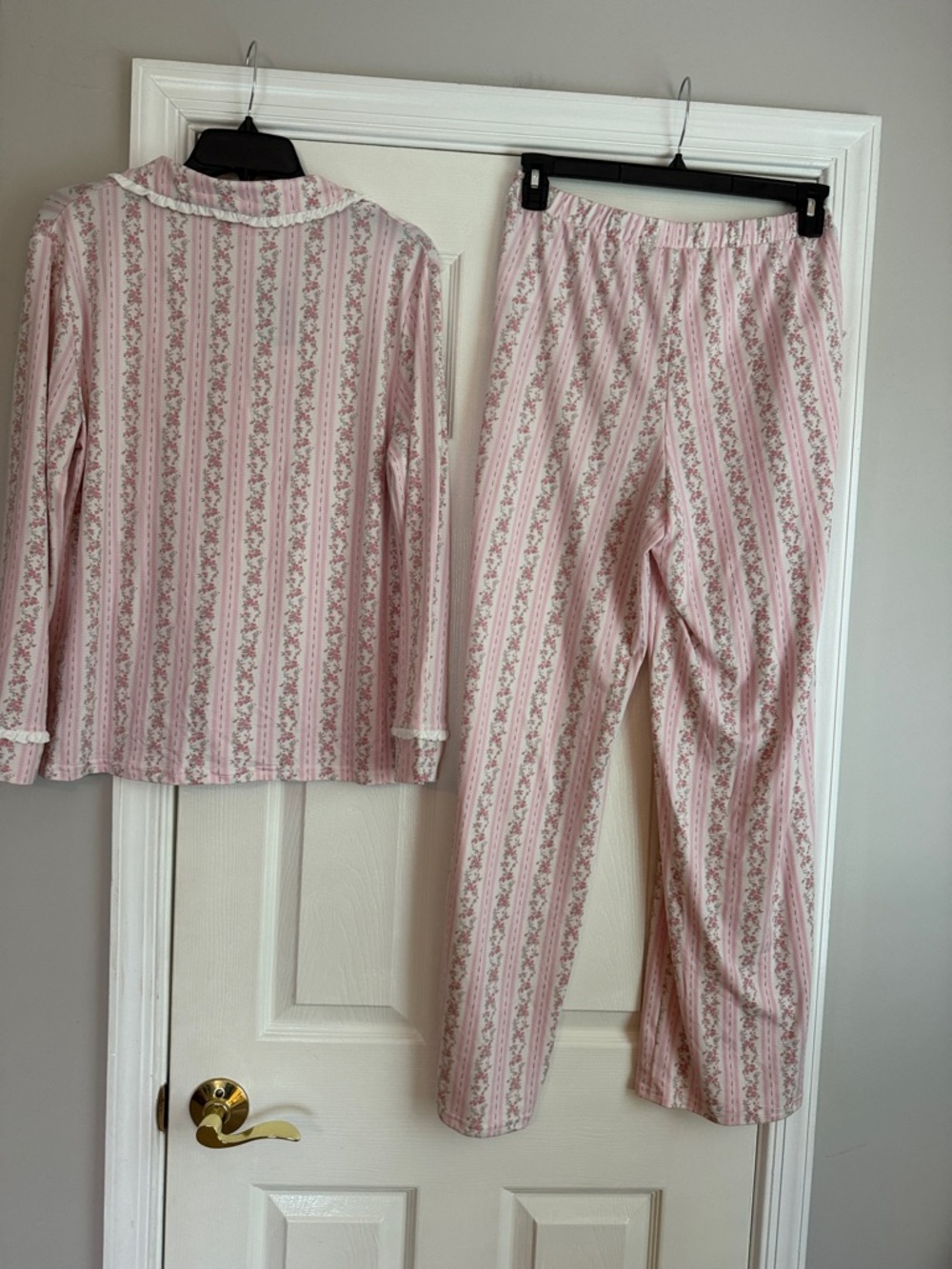 NWT Envogue Pink Floral 2-Piece Sleepwear Set - Picture 6 of 6